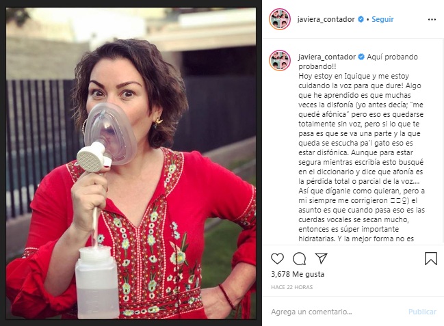 Javiera Contador | Instagram