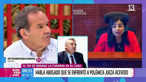 allamand y dichos de jueza