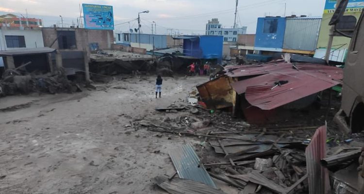 Aluvión en Tacna