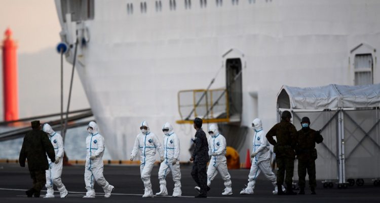Tripulante chilena contagiada de Covid-19, crucero Japón