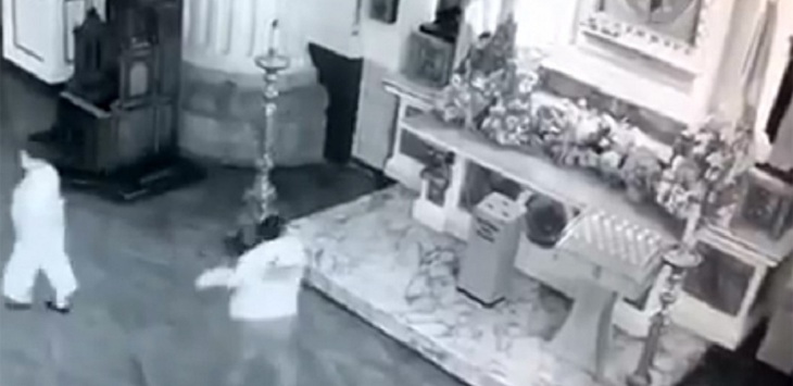 Hombre lanzó piedras contra imagen de la Vírgen de Guadalupe: no le habría cumplido milagro