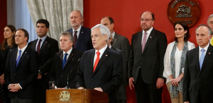 Pulso Ciudadano: aprobación de Piñera cae a 7% y la de su gabinete ministerial llega al 5,8%