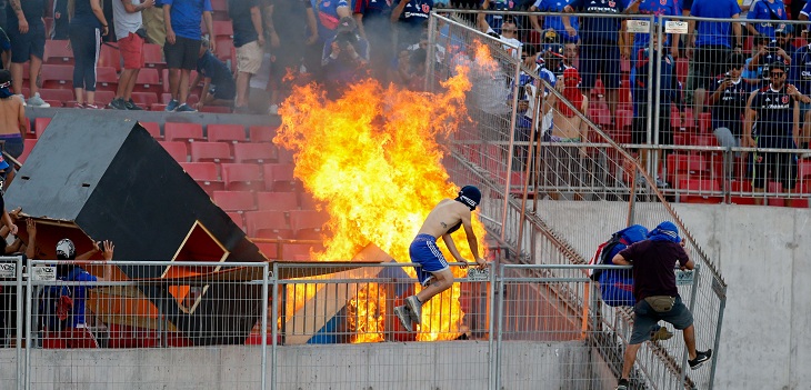 incidentes u de chile inter porto alegre