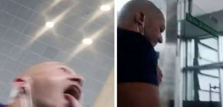 Pasajero se cansó de larga fila en aeropuerto de Colombia y tosió en la cara a funcionaria