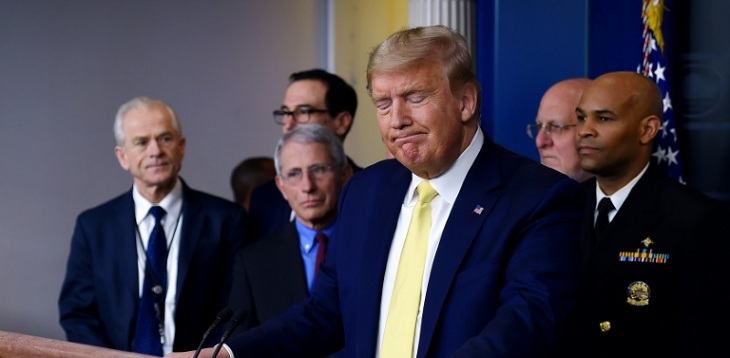 Trump declara estado de emergencia por la pandemia del coronavirus