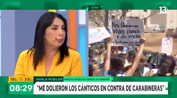 Karla rubilar en bienvenidos
