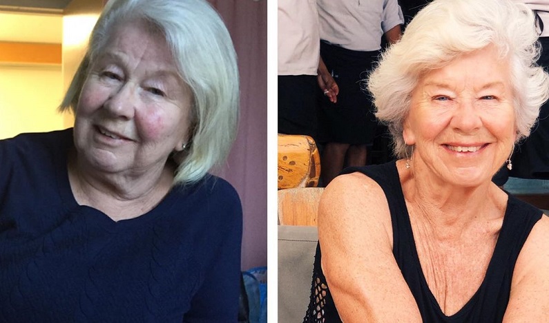 La increíble historia de mujer de 73 años que perdió 27 kilos y se convirtió en 'influencer fitness'
