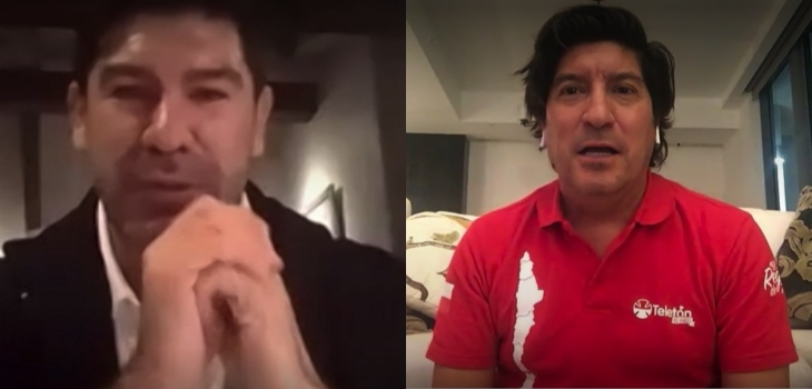 Dupla Za-Sa: Iván Zamorano y Marcelo Salas tuvieron especial reencuentro digital en la Teletón