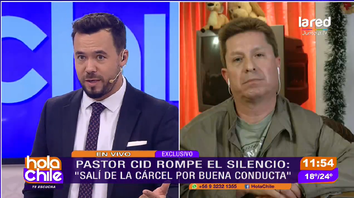 Pastor Cid se defendió en Hola Chile tras realizar un culto