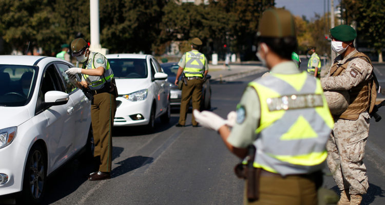Carabineros iniciará este martes fiscalizaciones de medidas sanitarias para Semana Santa