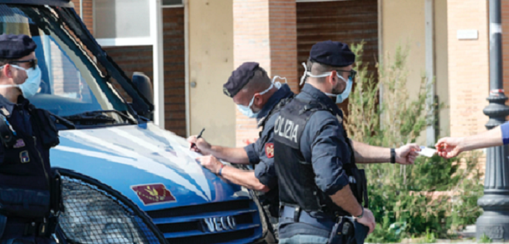 Italiano violó cuarentena y salió en su bicicleta: se habría escapado de una discusión familiar