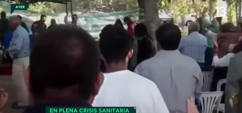 Pastor realizó nuevo culto evangélico en plena crisis sanitaria y desató indignación en La Pintana
