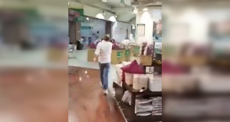Hombre que grabó "funa" en supermercado explica reacción