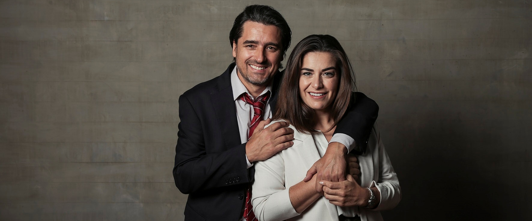 Ingrid Cruz y Jorge Zabaleta