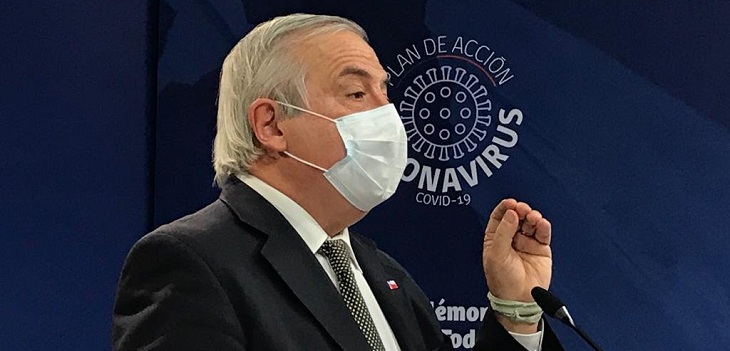 Mañalich estima que ola de contagios por COVID-19 durará 6 semanas en la región Metropolitana
