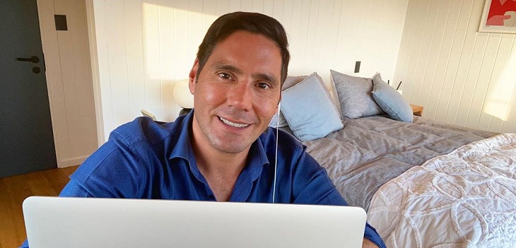 Pancho Saavedra tuvo noble gesto con Hospital de Curicó: donó mil escudos faciales y 200 escafandras