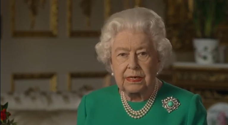 Reina Isabel II discurso por coronavirus