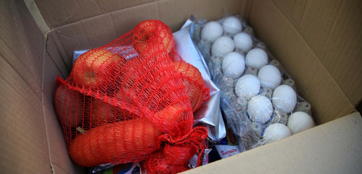 Presidente Piñera anuncia que a fines de esta semana comenzará entrega de canastas de alimentos