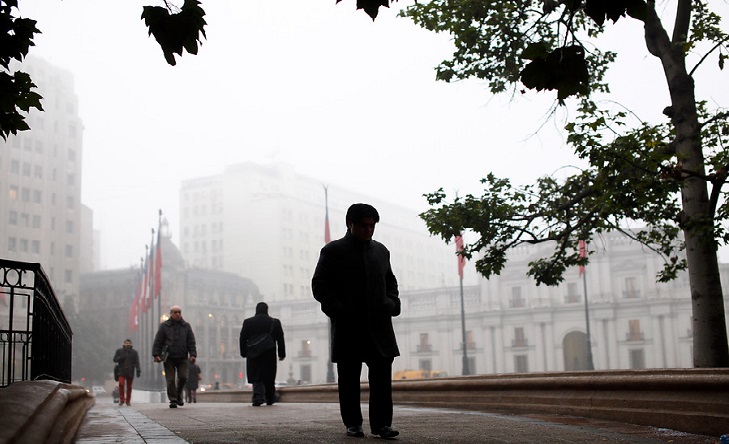 Invierno en Santiago | Archivo| Agencia UNO