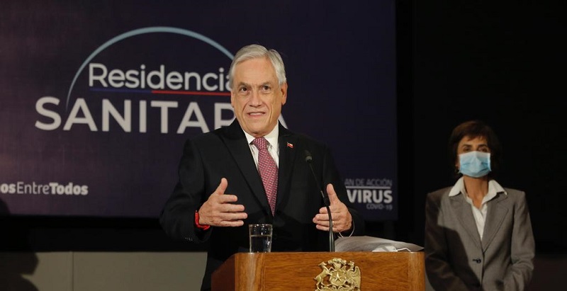 Presidente Piñera presenta nuevas residencias sanitarias