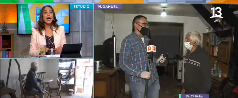 Ángeles Araya sufrió divertida confusión que le hizo recordar a Ramón Ulloa en 'Aquí Somos Todos'