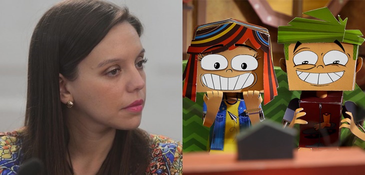 Camila Flores acusa 'adoctrinamiento' en serie infantil de TV Educa: equipo creador le respondió