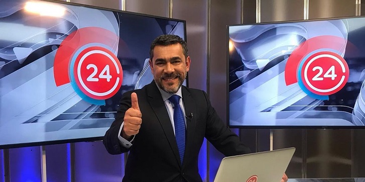 Carlos López es despedido de TVN
