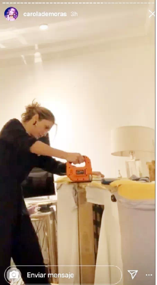 Carola de Moras reconvirtió su sofá y sorprendió con el resultado