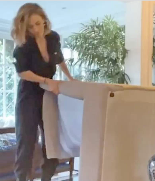 Carola de Moras reconvirtió su sofá y sorprendió con el resultado