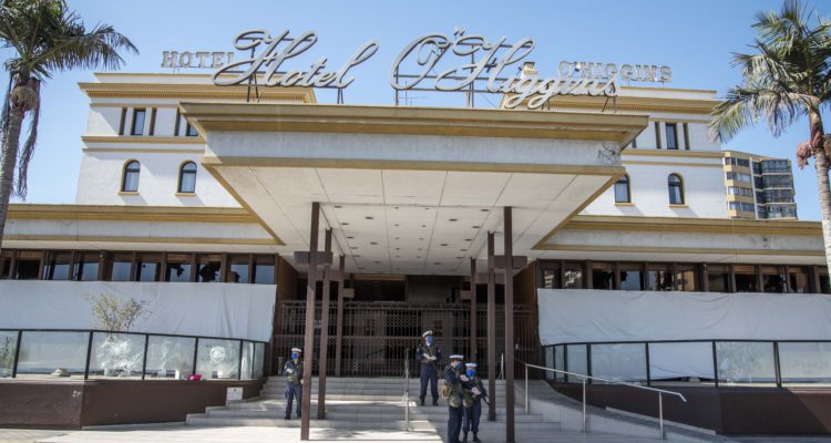 Hotel O'higgins como residencia para pacientes COVID-19