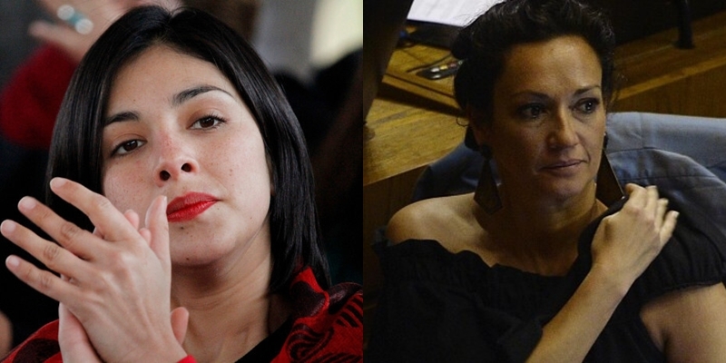 Karol Cariola y Marisela Santibañez fueron criticadas por comentar coqueto baile de Thiago en sesión