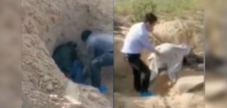 Rescatan con vida a anciana que fue enterrada viva por su hijo en China: pasó tres días bajo tierra