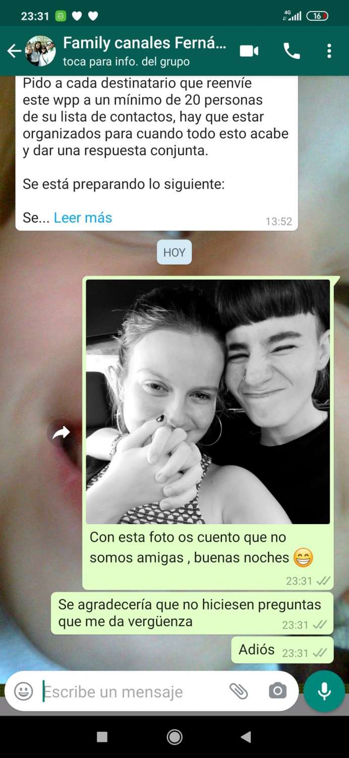 joven española revela homosexualidad