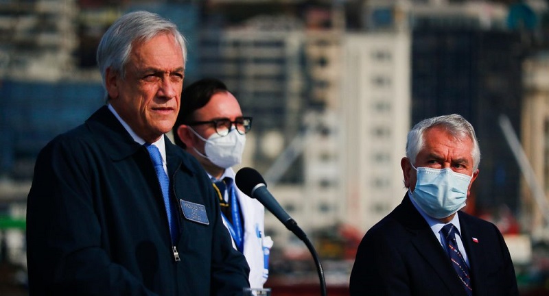 Ministro Paris tras visita de Piñera a vinoteca