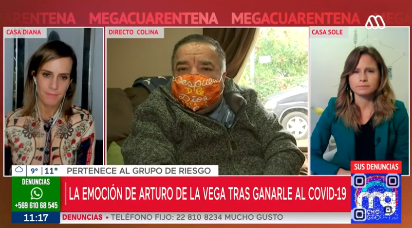 Arturo Guerrero reveló especial llamado que recibió de parte de Piñera durante su cuarentena
