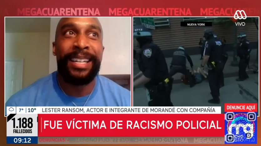 Exintegrante de 'Morandé' relató episodios de racismo policial sufridos en Estados Unidos