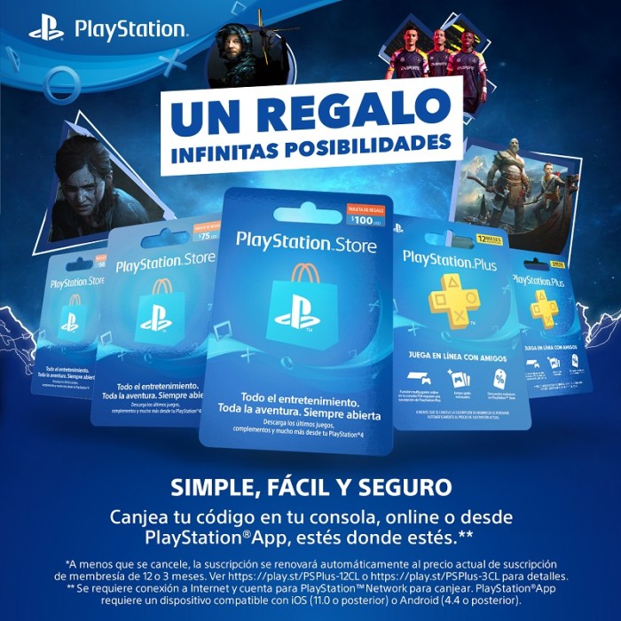 membresías de PlayStation Network ya se pueden adquirir en pesos chilenos