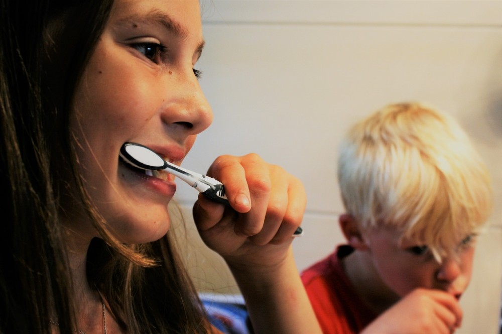 cuidado de dientes en niños