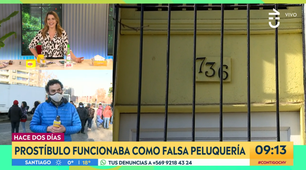 Las bromas de JC Rodríguez y Monserrat Álvarez sobre prostíbulo que tenía fachada de peluquería