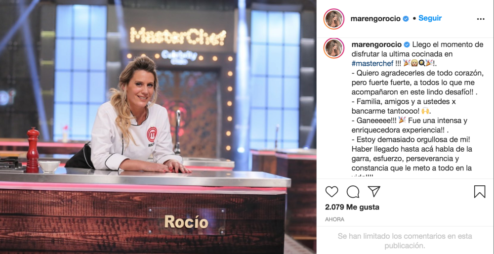 Rocio Marengo I Instagram