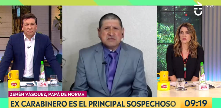 Padre de Norma Vásquez sobre presunto autor del crimen, Gary Valenzuela: 