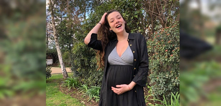 Catalina Castelblanco compartió tiernas postales con su hija recién nacida