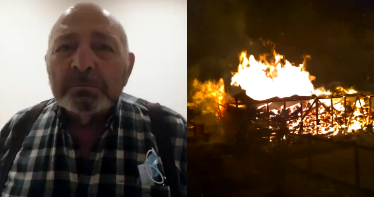 Fuad Chahín padre invita a quienes quemaron su predio a "construir algo para nuestro querido país"