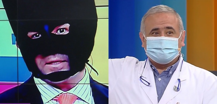 doctor Ugarte lanzó divertida broma a Ignacio Gutiérrez