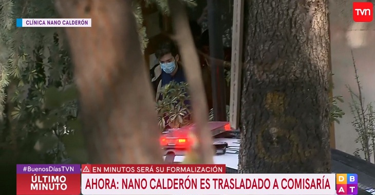 Detienen a 'Nano' Calderón en clínica psiquiátrica: debe ir a Centro de Justicia para formalización