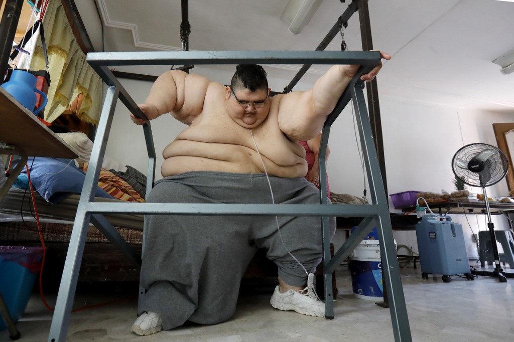 el hombre más obeso del mundo