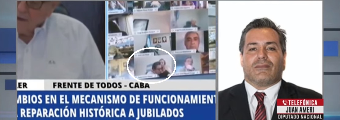 diputado argentino protagonizó escena sexual en sesión online