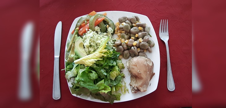 en estas Fiestas Patrias aplica el 'Método del plato' y cuida tu salud