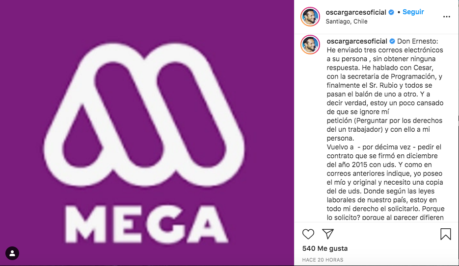 Óscar Garcés | Instagram