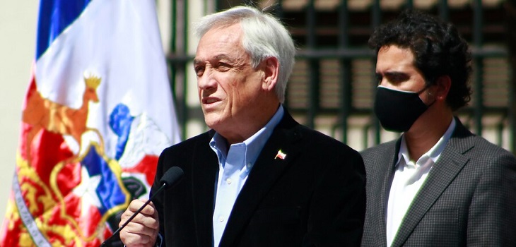 Presidente Sebastián Piñera y Ministro de Hacienda Ignacio Briones